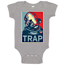 Admiral Akbar Parody Hope Trap Baby One Piece Admiral Akbar Parody Hope Trap Baby One Piece