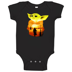 Baby Yoda Star Wars Mandalorian Baby One Piece Baby Yoda Star Wars Mandalorian Baby One Piece