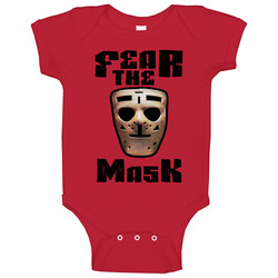Terry Sawchuk Detroit Goalie Mask romper jumpsuit Baby One Piece Terry Sawchuk Detroit Goalie Mask romper jumpsuit Baby One Piece
