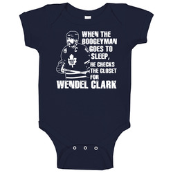 Wendel Clark Boogeyman Leafs Hockey romper jumpsuit Baby One Piece Wendel Clark Boogeyman Leafs Hockey romper jumpsuit Baby One Piece