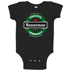 Hanneman Oval Black romper jumpsuit Baby One Piece Hanneman Oval Black romper jumpsuit Baby One Piece