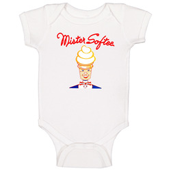 Mister Softee Captain America Inspired Parody romper jumpsuit Baby One Piece Mister Softee Captain America Inspired Parody romper jumpsuit Baby One Piece