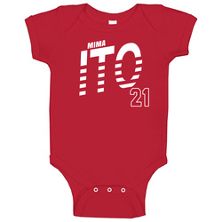 Mima Ito Japan Olympic Athlete romper jumpsuit Baby One Piece Mima Ito Japan Olympic Athlete romper jumpsuit Baby One Piece