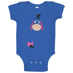 Eeyore Inspired romper jumpsuit Baby One Piece