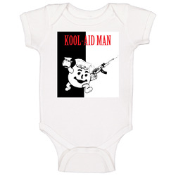 Kool Aid Man Gangster romper jumpsuit Baby One Piece