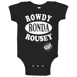 Ronda Rousey Black romper jumpsuit Baby One Piece Ronda Rousey Black romper jumpsuit Baby One Piece