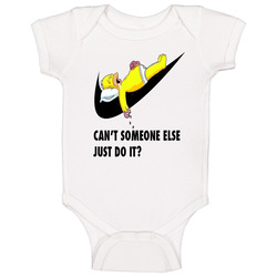 Can't Someone Else Just Do It, Homer, The Simpsons romper jumpsuit Baby One Piece
