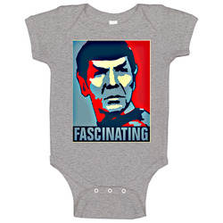 Spock Hope Parody Fascinating romper jumpsuit Baby One Piece Spock Hope Parody Fascinating romper jumpsuit Baby One Piece