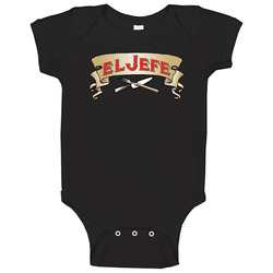 El Jefe Taco Cubanos romper jumpsuit Baby One Piece El Jefe Taco Cubanos romper jumpsuit Baby One Piece