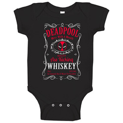 Deadpool Wiskey romper jumpsuit Baby One Piece Deadpool Wiskey romper jumpsuit Baby One Piece