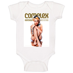 Kreayshawn Magazine Cover Hip Hop romper jumpsuit Baby One Piece Kreayshawn Magazine Cover Hip Hop romper jumpsuit Baby One Piece