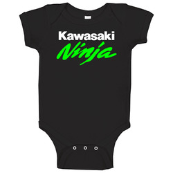 Ninja White-green Black romper jumpsuit Baby One Piece Ninja White-green Black romper jumpsuit Baby One Piece