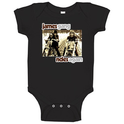 James Gang Rides Again romper jumpsuit Baby One Piece James Gang Rides Again romper jumpsuit Baby One Piece