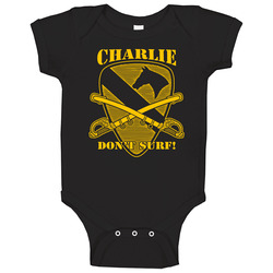 Apocalypse Now Charlie Dont Surf romper jumpsuit Baby One Piece