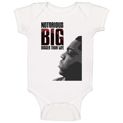 Notorious Big Bigger Than Life Classic Rap romper jumpsuit Baby One Piece Notorious Big Bigger Than Life Classic Rap romper jumpsuit Baby One Piece