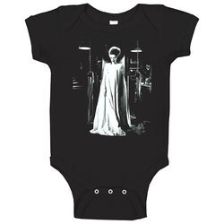 Bride Of Frankenstein Monster Horror romper jumpsuit Baby One Piece