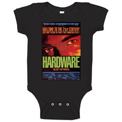 Hardware Cool Vintage 90's Movie  Fan romper jumpsuit Baby One Piece