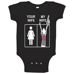 Ohio State Buckeyes T Shirt Sports Football Tee Your Wife My Wife Funny Sporting Unisex Apparel romper jumpsuit Baby One Piece Ohio State Buckeyes T Shirt Sports Football Tee Your Wife My Wife Funny Sporting Unisex Apparel romper jumpsuit Baby One Piece