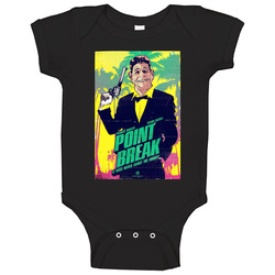 Point Break 80s Action Movie romper jumpsuit Baby One Piece