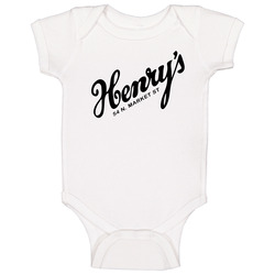 Henry's On The Market Bar And Restaurant South Carolina's Most Historic Restaurant romper jumpsuit Baby One Piece Henry's On The Market Bar And Restaurant South Carolina's Most Historic Restaurant romper jumpsuit Baby One Piece