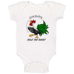 Rule The Roost romper jumpsuit Baby One Piece