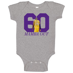 Kobe Bryant Finale Game 60 Points La Los Angeles Basketball romper jumpsuit Baby One Piece Kobe Bryant Finale Game 60 Points La Los Angeles Basketball romper jumpsuit Baby One Piece