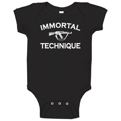 Immortal Technique Black romper jumpsuit Baby One Piece Immortal Technique Black romper jumpsuit Baby One Piece