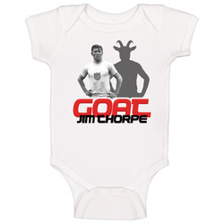 Jim Thorpe Baseball Football Goat Greatest All Time Athlete romper jumpsuit Baby One Piece Jim Thorpe Baseball Football Goat Greatest All Time Athlete romper jumpsuit Baby One Piece