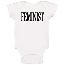 Bold Feminist Girls romper jumpsuit Baby One Piece
