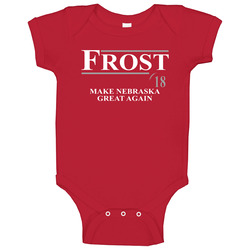 Scott Frost Make Nebraska Great Again romper jumpsuit Baby One Piece Scott Frost Make Nebraska Great Again romper jumpsuit Baby One Piece