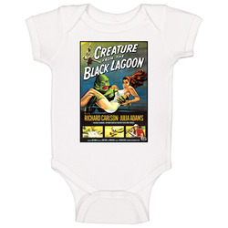 Creature From The Black Lagoon Vintage Movie romper jumpsuit Baby One Piece