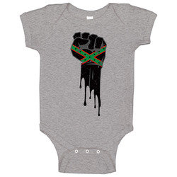 African Black Confederate Flag Fist Southern Blacks Classic romper jumpsuit Baby One Piece African Black Confederate Flag Fist Southern Blacks Classic romper jumpsuit Baby One Piece