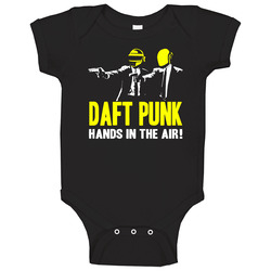 Daft Punk Pulp Fiction romper jumpsuit Baby One Piece Daft Punk Pulp Fiction romper jumpsuit Baby One Piece