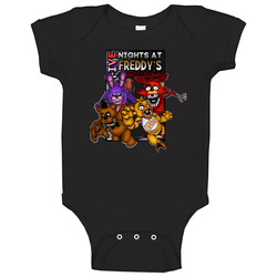 Five Nights At Freddy's Comic Comes Alive romper jumpsuit Baby One Piece Five Nights At Freddy's Comic Comes Alive romper jumpsuit Baby One Piece