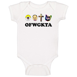 Ofwgkta Music Earl Wolf Emblem romper jumpsuit Baby One Piece Ofwgkta Music Earl Wolf Emblem romper jumpsuit Baby One Piece