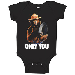 Smokey The Bear Only You 2 romper jumpsuit Baby One Piece