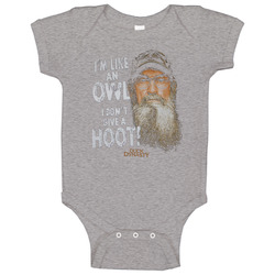 Duck Dynasty Si Robertson I Don't Give A Hoot Funny romper jumpsuit Baby One Piece