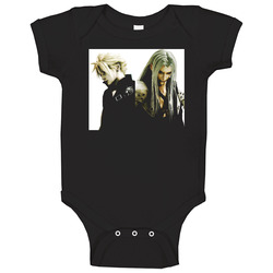 Final Fantasy Vii 7 Cloud Sephiroth Video Game Movie romper jumpsuit Baby One Piece Final Fantasy Vii 7 Cloud Sephiroth Video Game Movie romper jumpsuit Baby One Piece