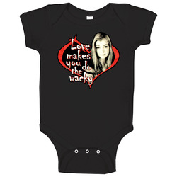 Buffy The Vampire Slayer Love Wacky romper jumpsuit Baby One Piece