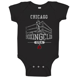 Chicago Boxing Club Gym romper jumpsuit Baby One Piece