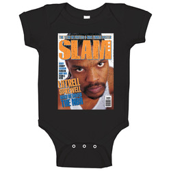 Slam Magazine Issue 36 Latrell Sprewell Popular Basketball Magazine Grunge Look romper jumpsuit Baby One Piece Slam Magazine Issue 36 Latrell Sprewell Popular Basketball Magazine Grunge Look romper jumpsuit Baby One Piece