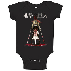 Attack On Titan 39 romper jumpsuit Baby One Piece Attack On Titan 39 romper jumpsuit Baby One Piece