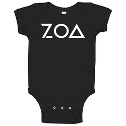 Zoa Energy Drink Logo The Rock Fan romper jumpsuit Baby One Piece