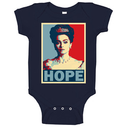 Helena Bonham Carter Princess Margaret The Crown Hope Parody romper jumpsuit Baby One Piece