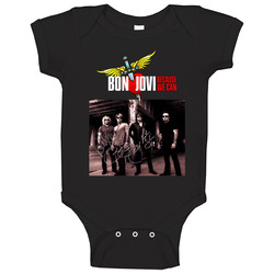 Bon Jovi Because We Can romper jumpsuit Baby One Piece Bon Jovi Because We Can romper jumpsuit Baby One Piece