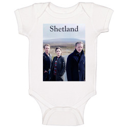 Shetland Popular Cop Show Tv Fan romper jumpsuit Baby One Piece Shetland Popular Cop Show Tv Fan romper jumpsuit Baby One Piece