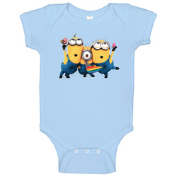 Despicable Me 2 Minion romper jumpsuit Baby One Piece Despicable Me 2 Minion romper jumpsuit Baby One Piece