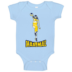 Manimal Kenneth Faried Basketball Bball Denver Mvp romper jumpsuit Baby One Piece