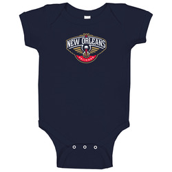 New Orleans Pelicans Blue romper jumpsuit Baby One Piece