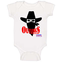 Oklahoma Arizona Outlaws Usfl Football romper jumpsuit Baby One Piece Oklahoma Arizona Outlaws Usfl Football romper jumpsuit Baby One Piece